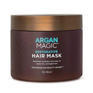 Argan Magic Restorative Hair Mask - Protein Rich Conditioning Hair Mask (12 oz)